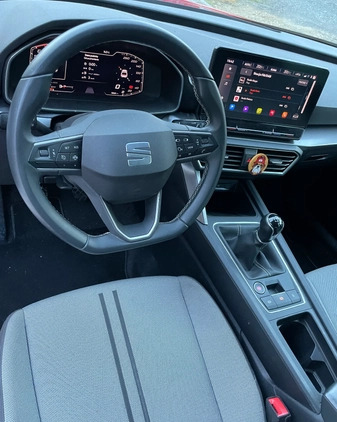 Seat Leon cena 68900 przebieg: 11000, rok produkcji 2021 z Barlinek małe 79